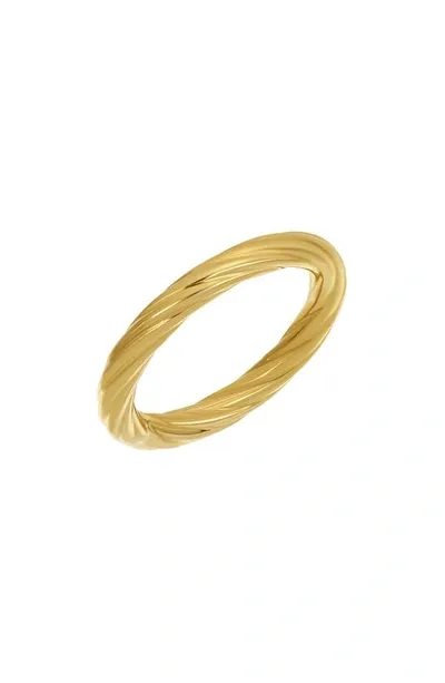 Bony Levy 14k Gold Twisted Ring In 14k Yellow Gold