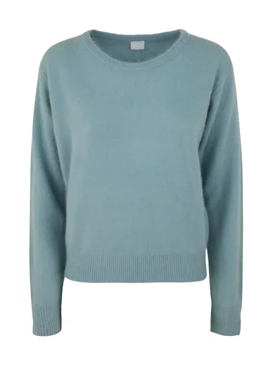 Ct Plage Boxi Crew Neck Sweater In Blue