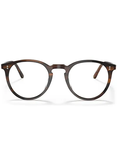 Oliver Peoples O'malley Optical Glasses In Brown