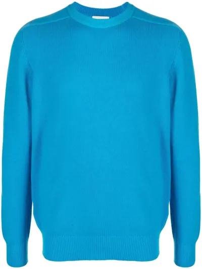 Altea Fine Knit Jumper In Blue