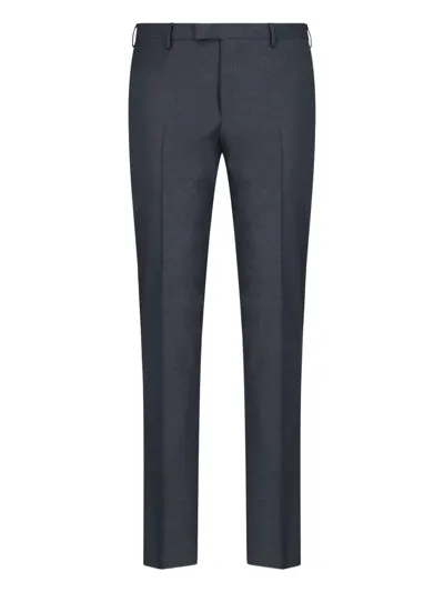 Pt Torino Seam Detail Trousers In Grigio