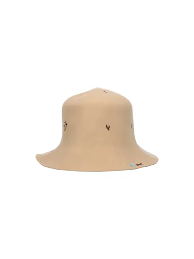 Superduper X Lorenzo Jovanotti 'freya' Hat In Beige