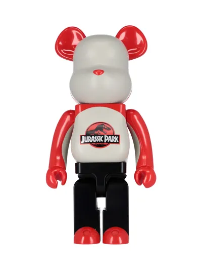 Medicom Toy Be@rbrick 'jurassic Park 1000%' In Rosso