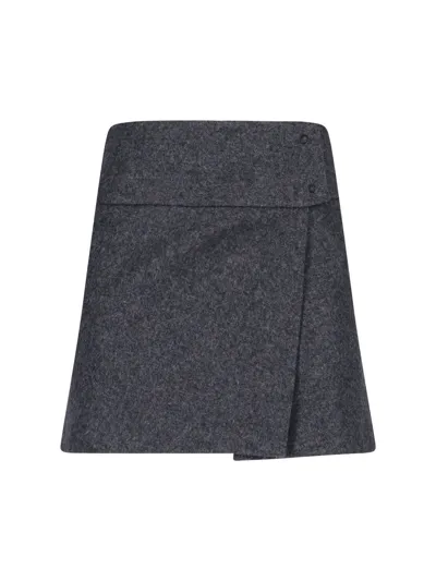 The Garment 'manhattan Mini' Skirt In Grigio