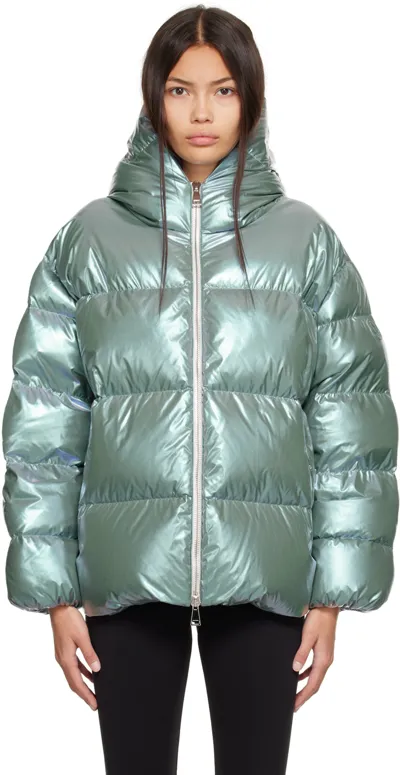 Moncler Blue Frasne Down Jacket