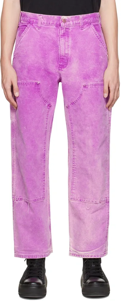 Notsonormal Purple Working Jeans