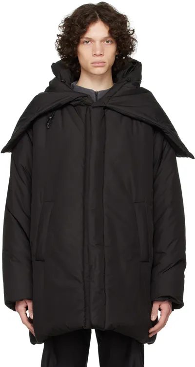 Hyein Seo Black Hooded Jacket