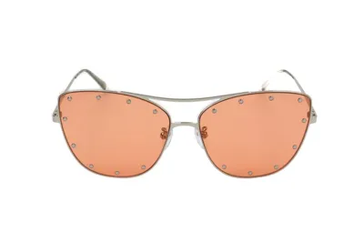 Zadig & Voltaire Cat Eye Frame Sunglasses In Gold