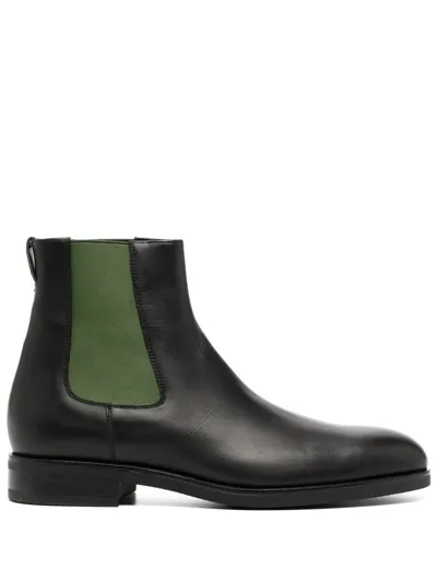 Paul Smith Elasticated Side-panel Boots In Black