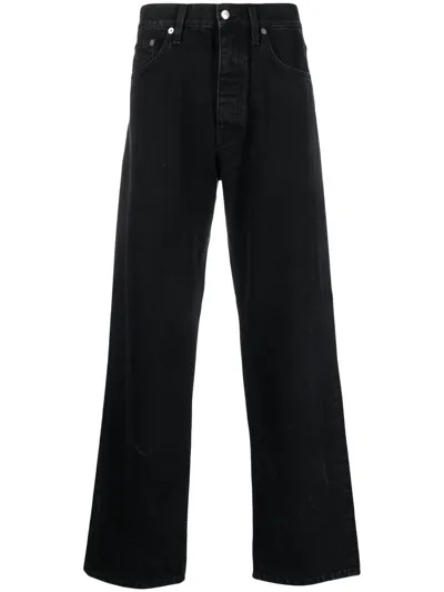 Sunflower Straight-leg Jeans In Wash Black 2