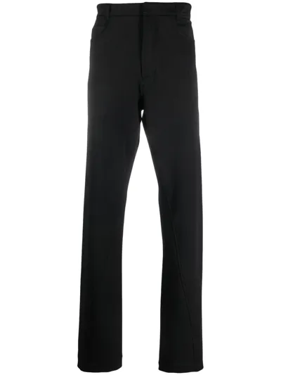 Bianca Saunders Straight-leg Trousers In Black