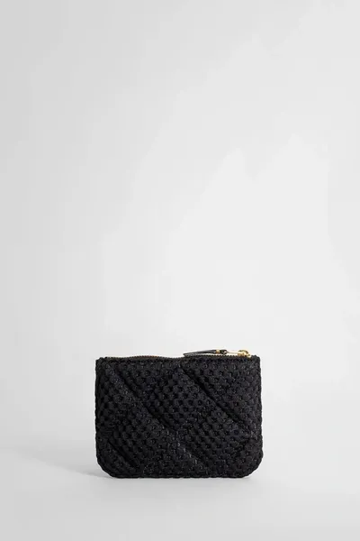 Comme Des Garçons Unisex Black Wallets & Cardholders