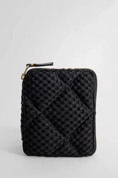 Comme Des Garçons Unisex Black Wallets & Cardholders