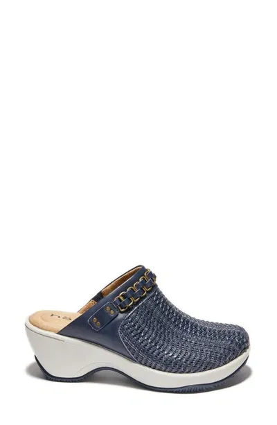 Halsa Footwear Chloe Clog In Navy