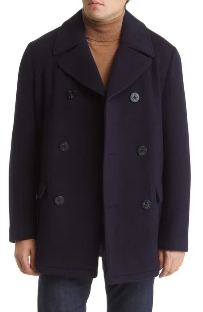 Brooks Brothers Out New Wool Peacoat In Navy