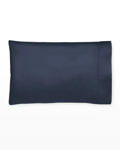 Sferra Giotto King Pillow Case, 22" X 42" In Navy