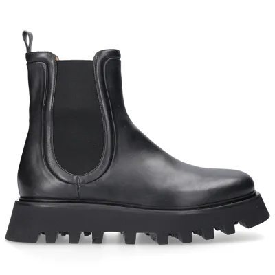 Pomme D'or Schuhe  Chelsea Boots 0565 Kalbsleder In Black