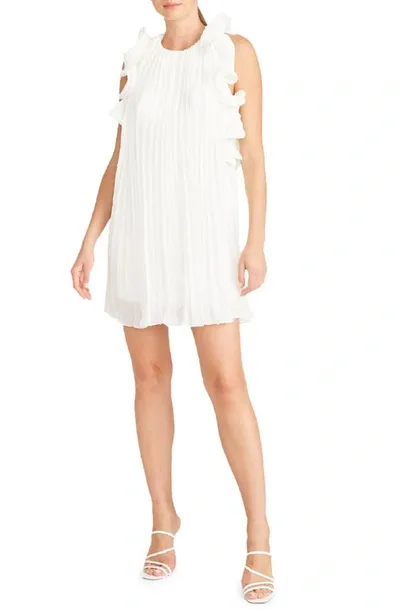 Amur Mimi Mini Dress In Off White