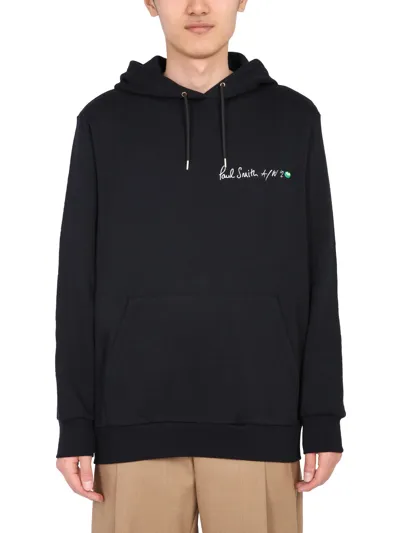 Paul Smith Hoodie In Black