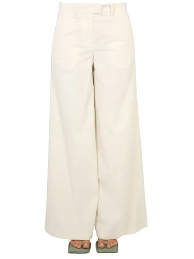 Ballantyne Palazzo Pants In Beige