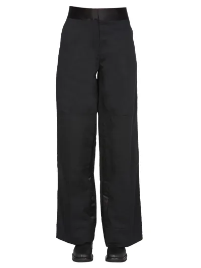 Raf Simons "ceremonial Worker" Trousers In Black