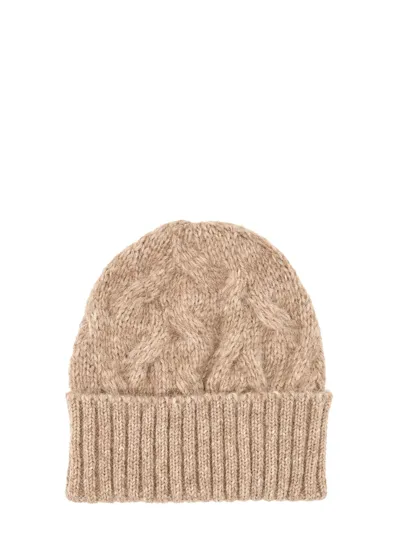 Séfr Knit Hat In Beige