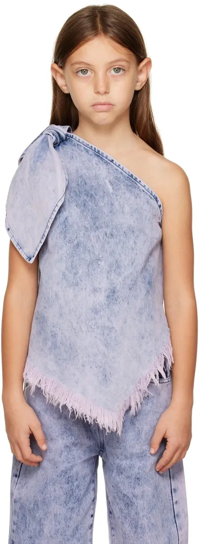 M.a+ Ssense Exclusive Kids Purple Tank Top In Lilac