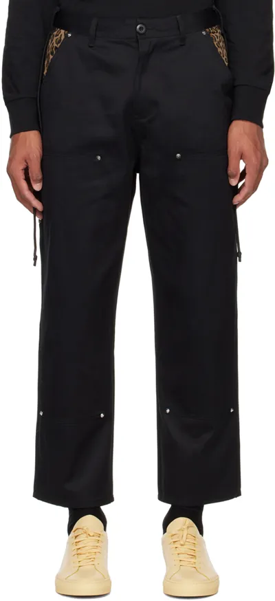 Clot Black Carpenter Trousers