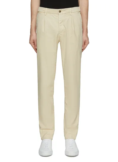 Incotex Straight-leg Cotton Chinos In White