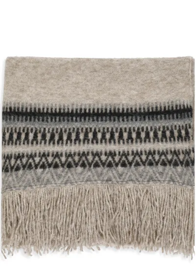 Kangra Alpaca Scarf In Naturale