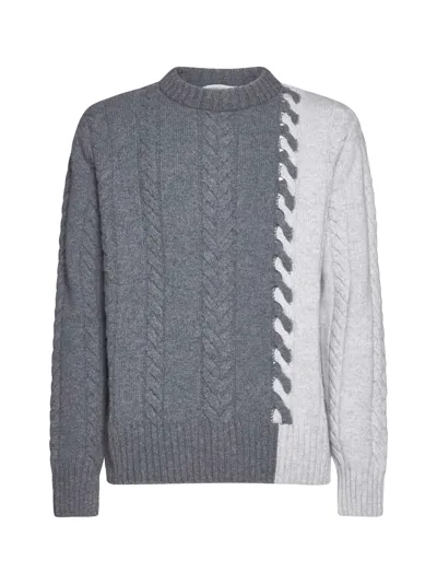 Maison Kitsuné Sweater In Grey