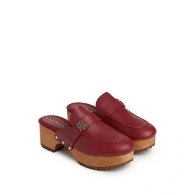 Tommy Hilfiger Mules Sabot En Cuir