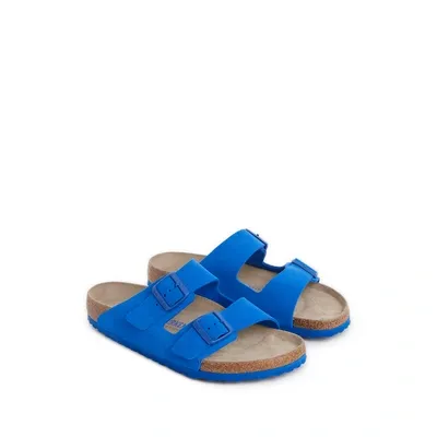 Birkenstock Sandales Arizona En Cuir Retourné