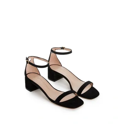 Stuart Weitzman Sandales Nudistcurve Block En Cuir