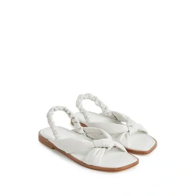 Stuart Weitzman Sandales Playa Knot En Cuir Nappa