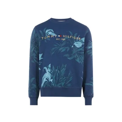 Tommy Hilfiger Printed Organic Cotton And Recycled Polyester Sweatshirt