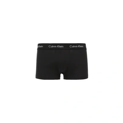 Calvin Klein Lot De Trois Boxers En Coton Stretch In Black