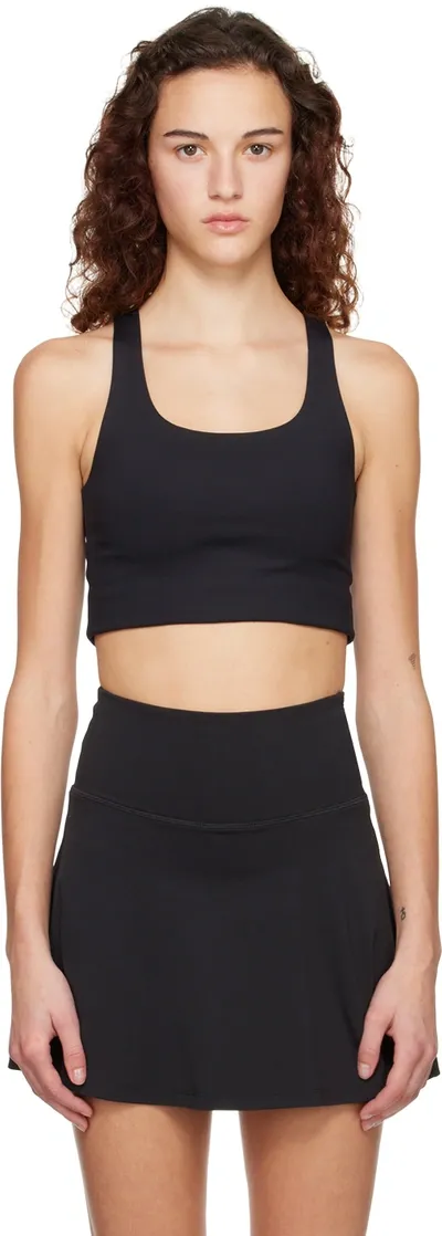 Girlfriend Collective Black Paloma Sport Bra