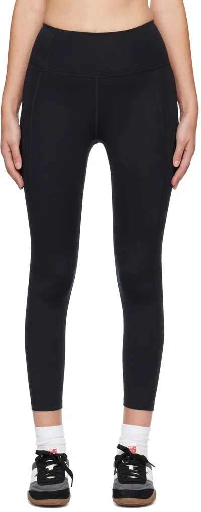 Girlfriend Collective Black Compressive Stirrup Legging