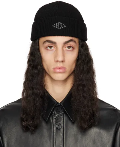 Han Kjobenhavn Black Top Beanie