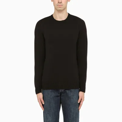 Drumohr Brown Wool Jumper