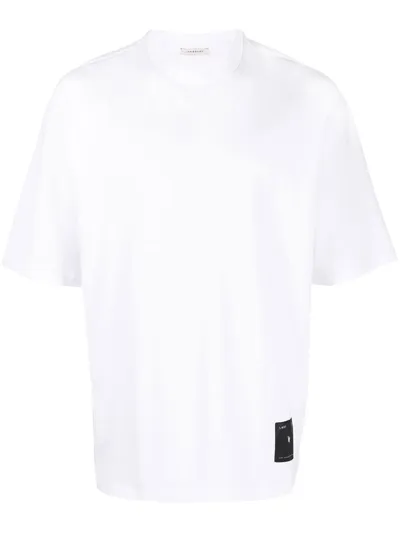 Low Brand Logo-patch Short-sleeve T-shirt In White