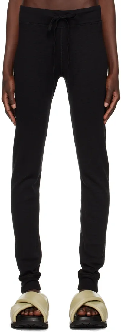 Éterne Black Thermal Lounge Pants