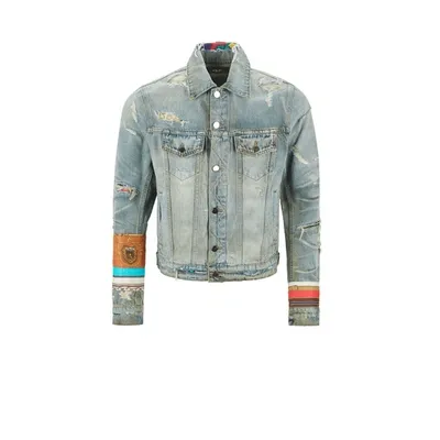 Amiri Patchwork Denim Jacket