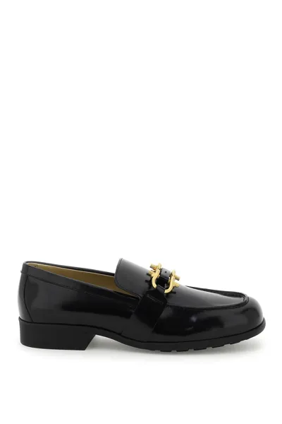 Bottega Veneta Glossy Leather 'monsieur' Loafers