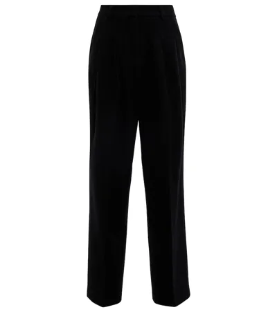 The Frankie Shop Layton Wool-blend Suit Pants In Black