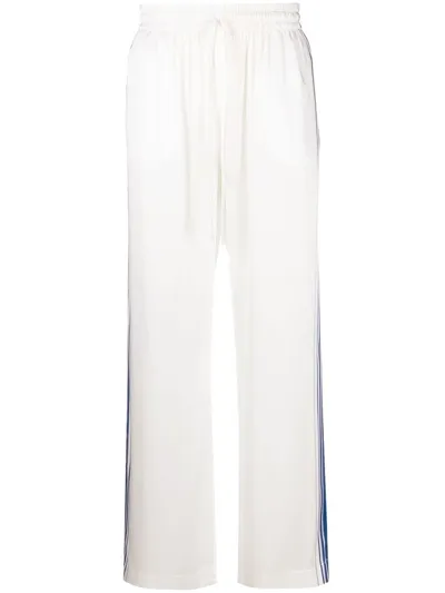 Casablanca Futuro Laurel Jersey Track Pants In White