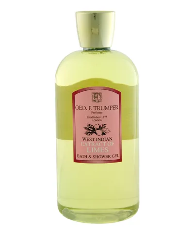 Geo F. Trumper Perfumer Extract Of Limes Bath &amp; Shower Gel 500 ml In White