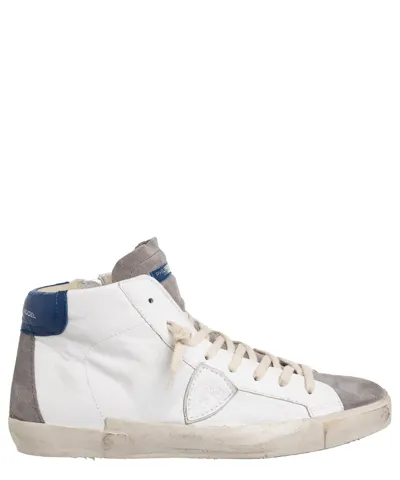 Philippe Model Prsx High-top Sneakers In White