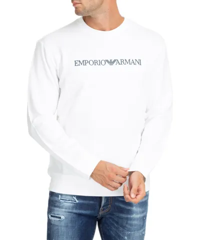 Emporio Armani Sweatshirt In White